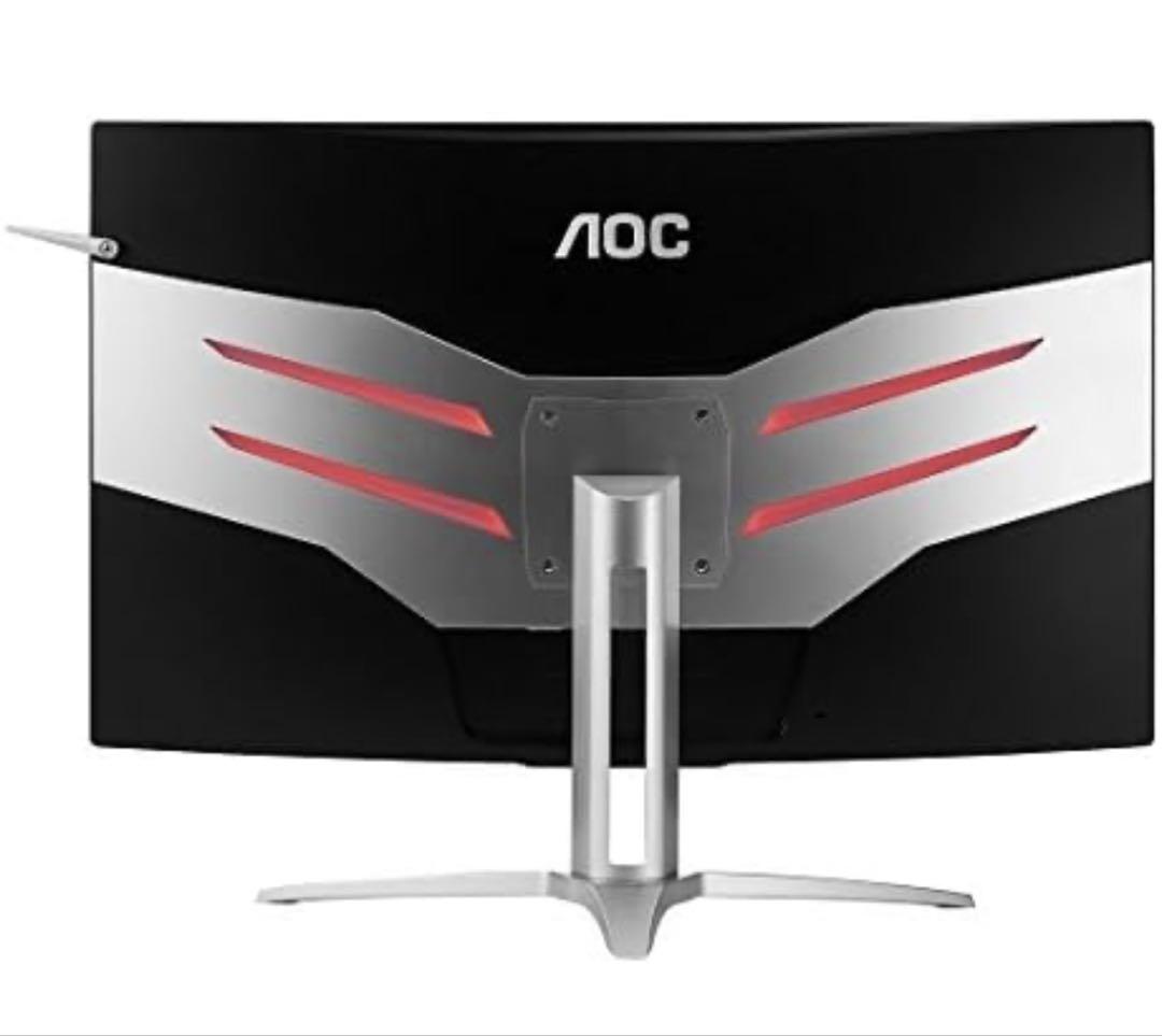 大画面、湾曲31.5インチAOC ゲーミングモニター AG322FCX/11