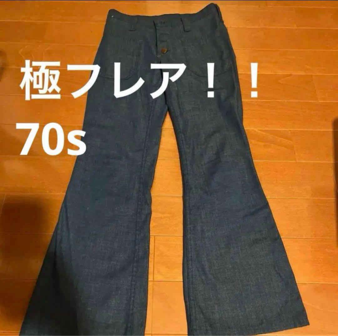 極フレア!70's wrangler フレアデニム