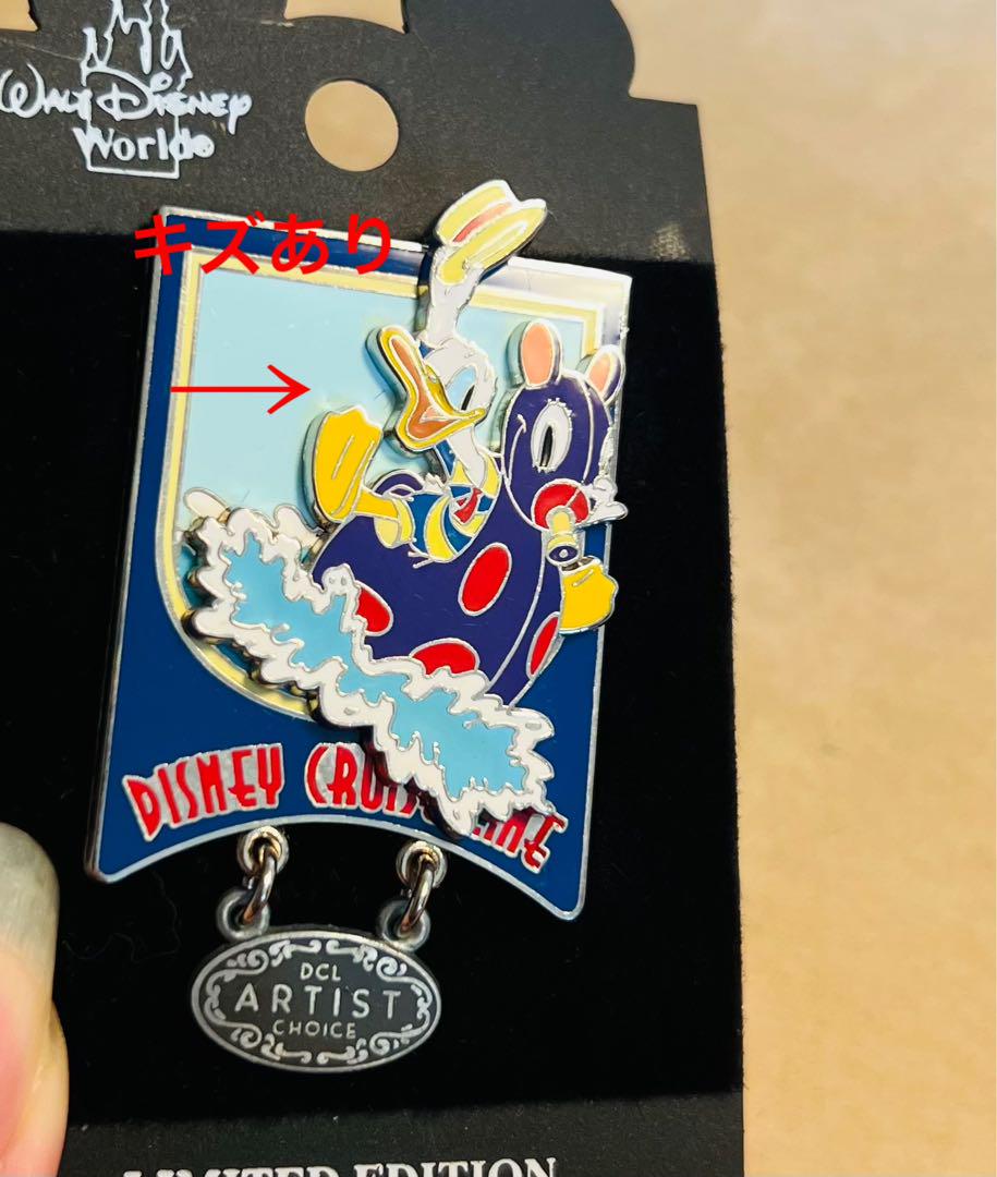2906海外ディズニークルーズラインピン アーティストチョイス