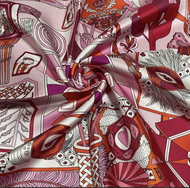 エルメス Hermes カレ90 スカーフ 傘 - 0