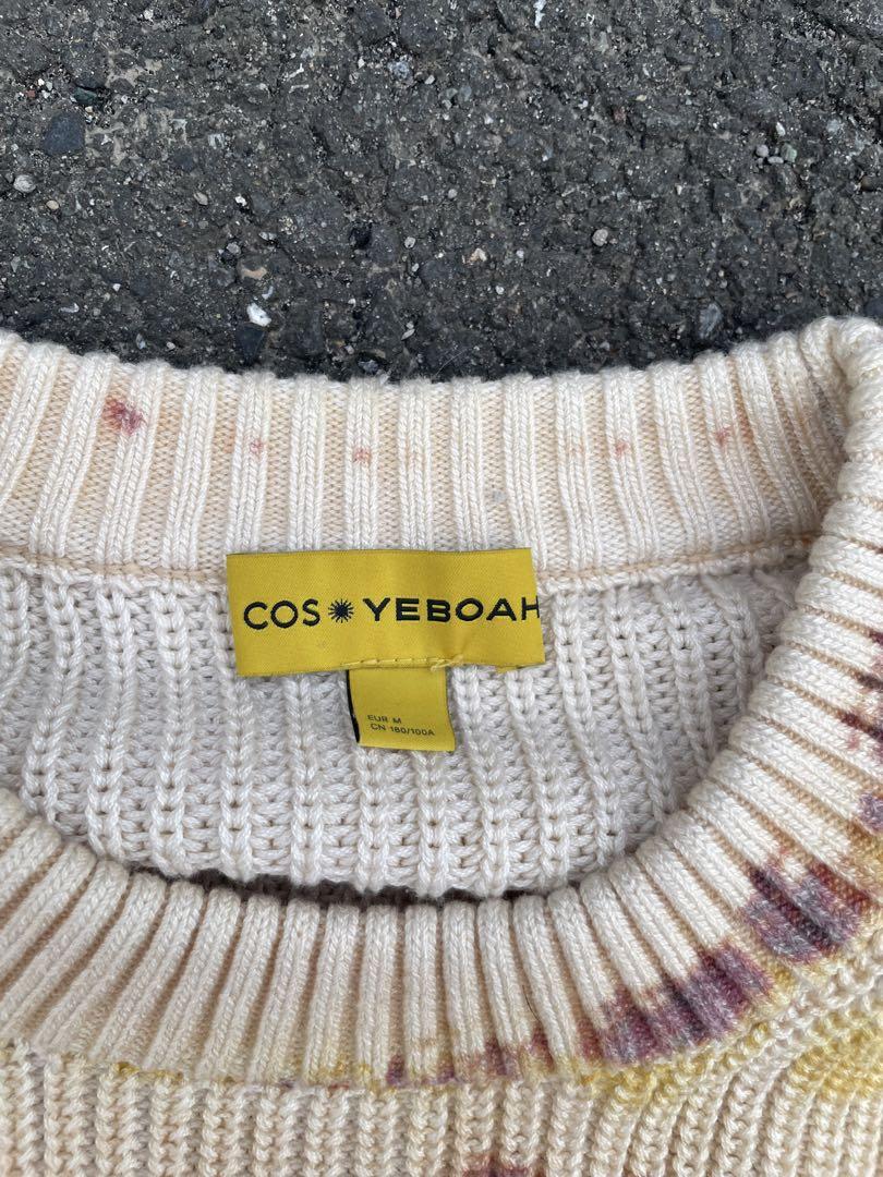 COS × YEBOAH コラボグラフィックニット