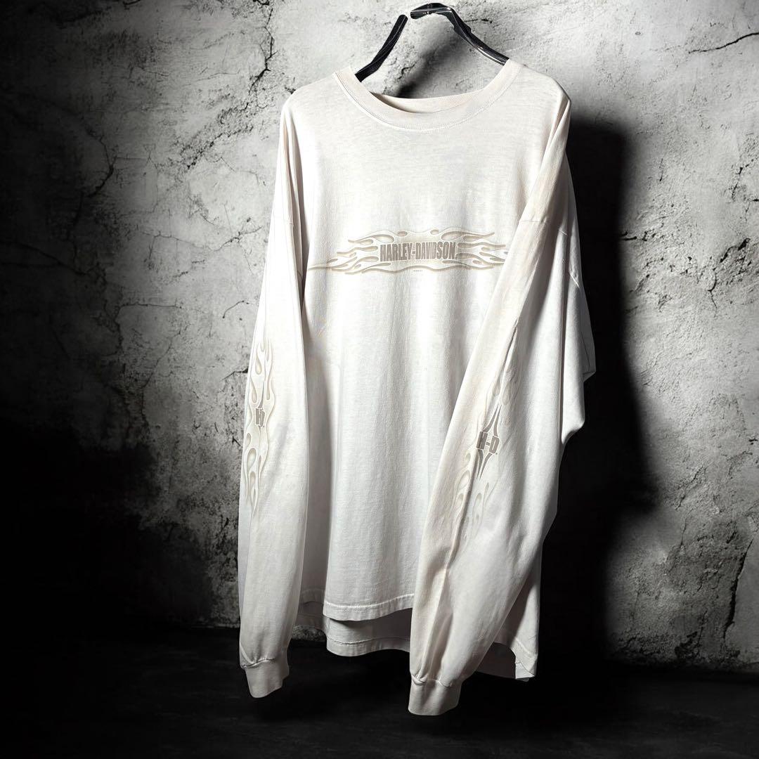 00s Harley-Davidson ハーレーダビッドソン フレイムロンT - メルカリ