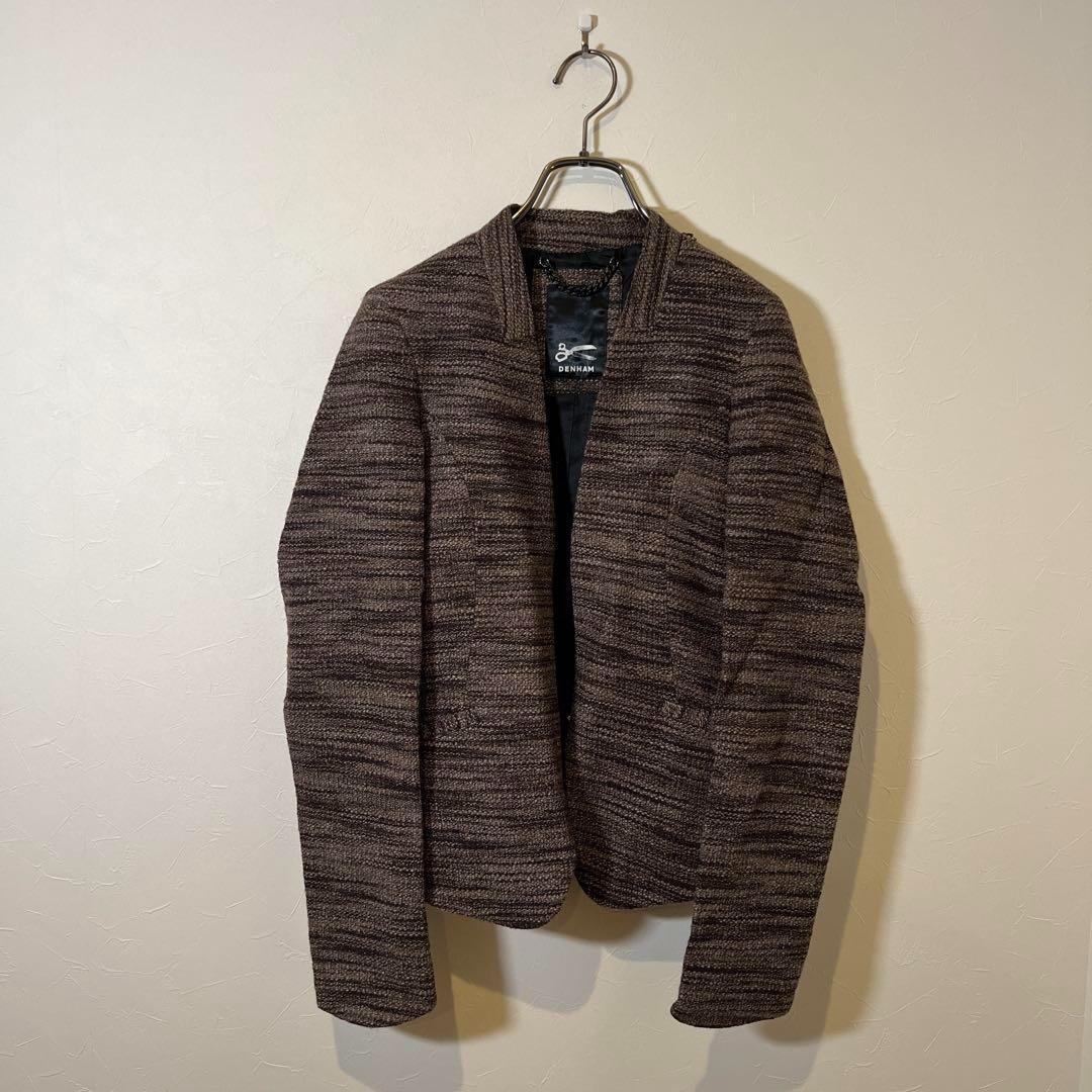 【新品・未使用】デンハム DENHAM VIVE BS ジャケット ノーカラー
