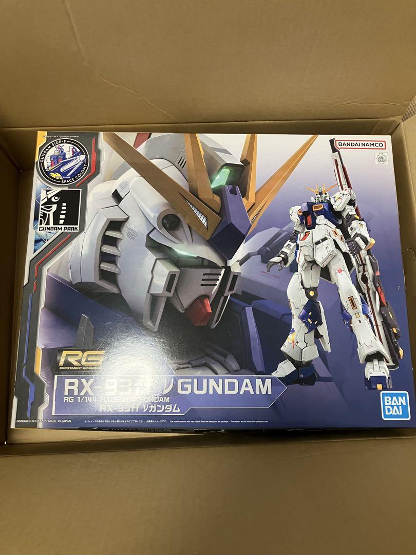 RG RX-93 νガンダム 新品未組み立て