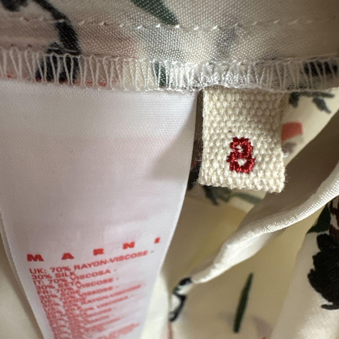 MARNI マルニ キッズ 子供服 女の子 花柄ノースリーブワンピース 8A MARNI マルニ キッズ 子供服 女の子 花柄ノースリーブワンピース 8A