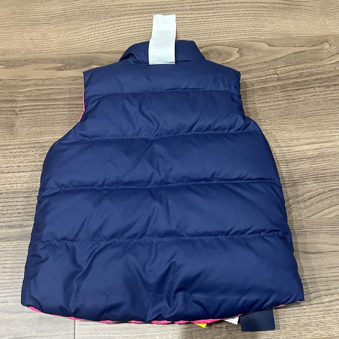 Ralph Lauren キッズ ダウンベスト 95cm ネイビー/ピンク