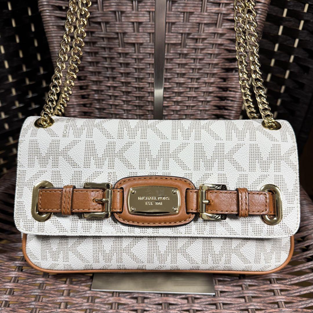MICHAEL KORS マイケルコース チェーンショルダー　超美品