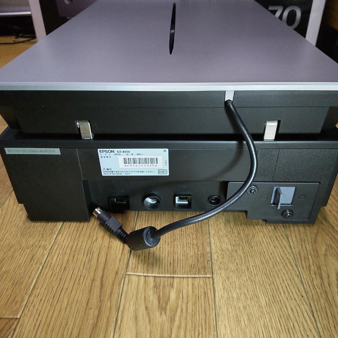 エプソン GT-X970 フィルムホルダー、フォトショ付属 動作良好 良品-