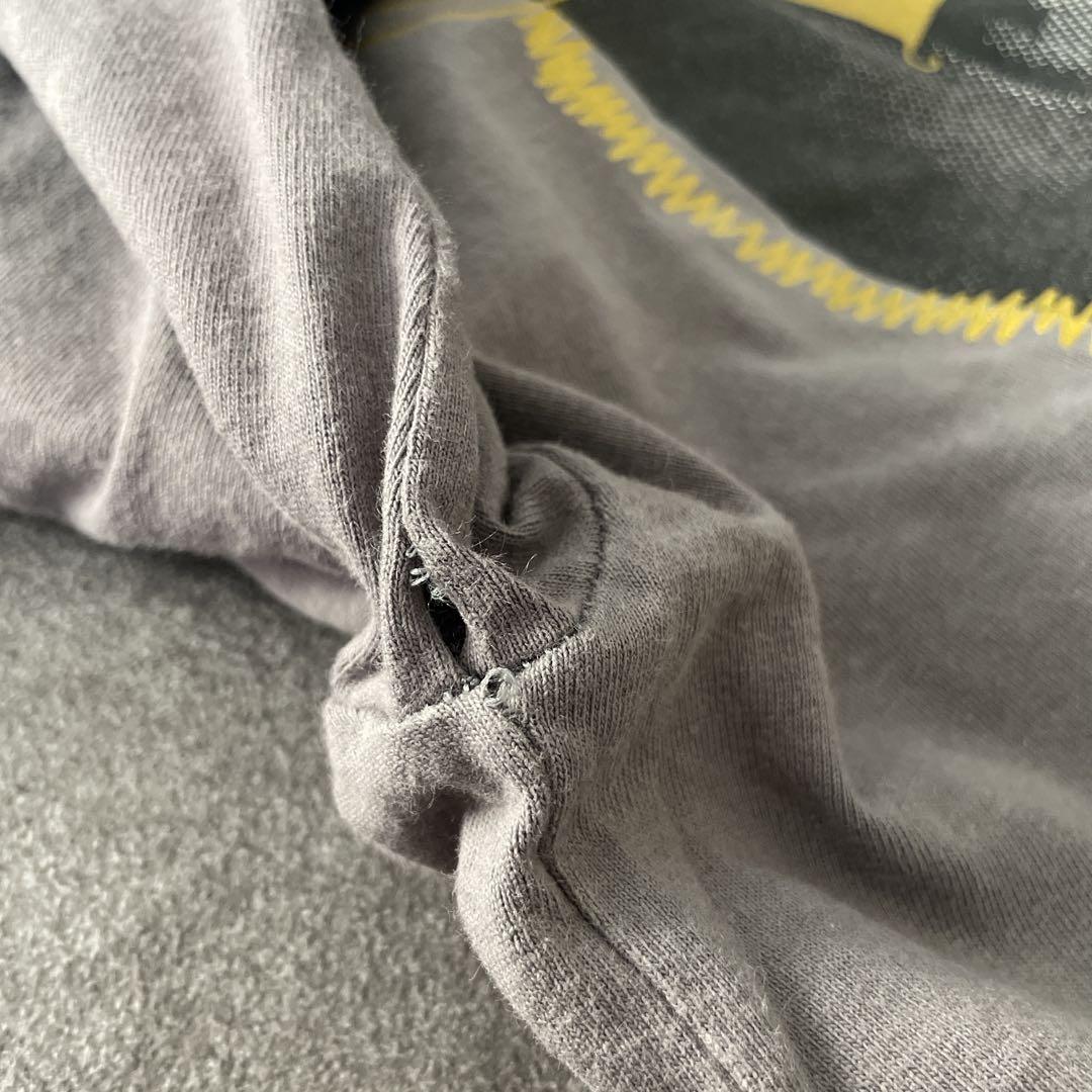 STUSSY 00-s old ステューシー L/S Tシャツ 王冠 フェード