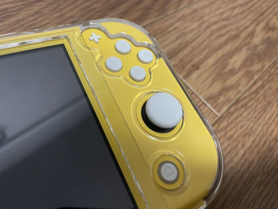 Nintendo Switch Lite イエロー 充電器付き - メルカリ
