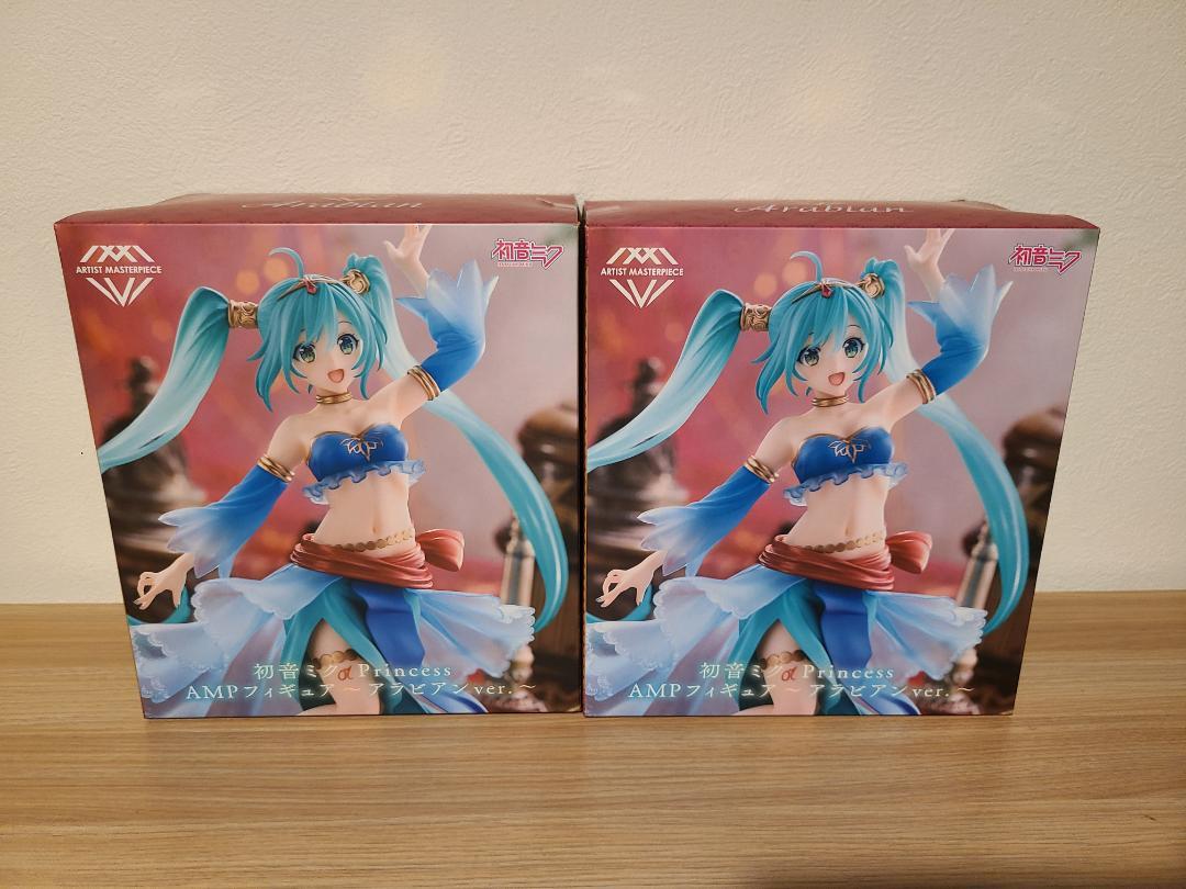 初音ミク フィギュア Princess AMP アラビアンver.2個 三玖