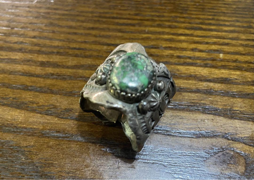 ハンドメイド　ターコイズリング