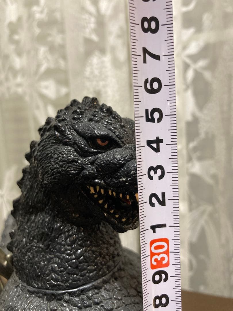 ゴジラフィギュア 1991年製 日本製BANDAI 約37cm オマケ付き ゴジラフィギュア 1991年製 日本製BANDAI 約37cm オマケ付き