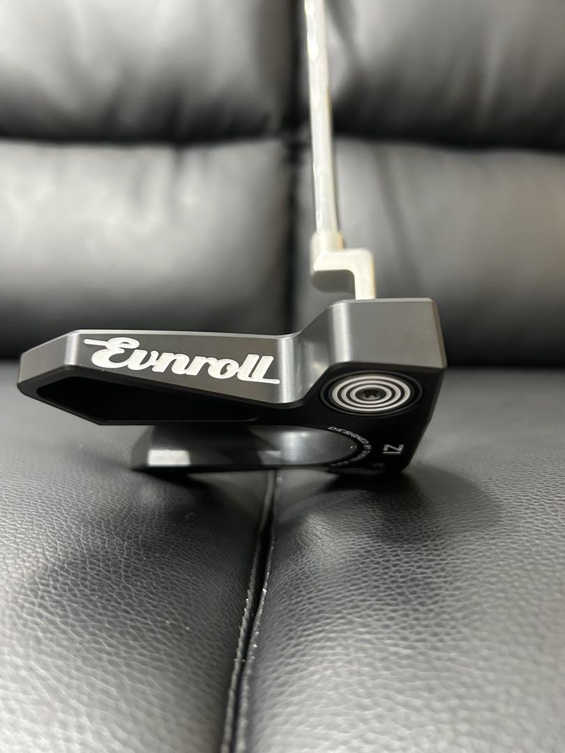 【ほぼ未使用】EVNROLL ZERO Z1 パター ブラック 34インチ