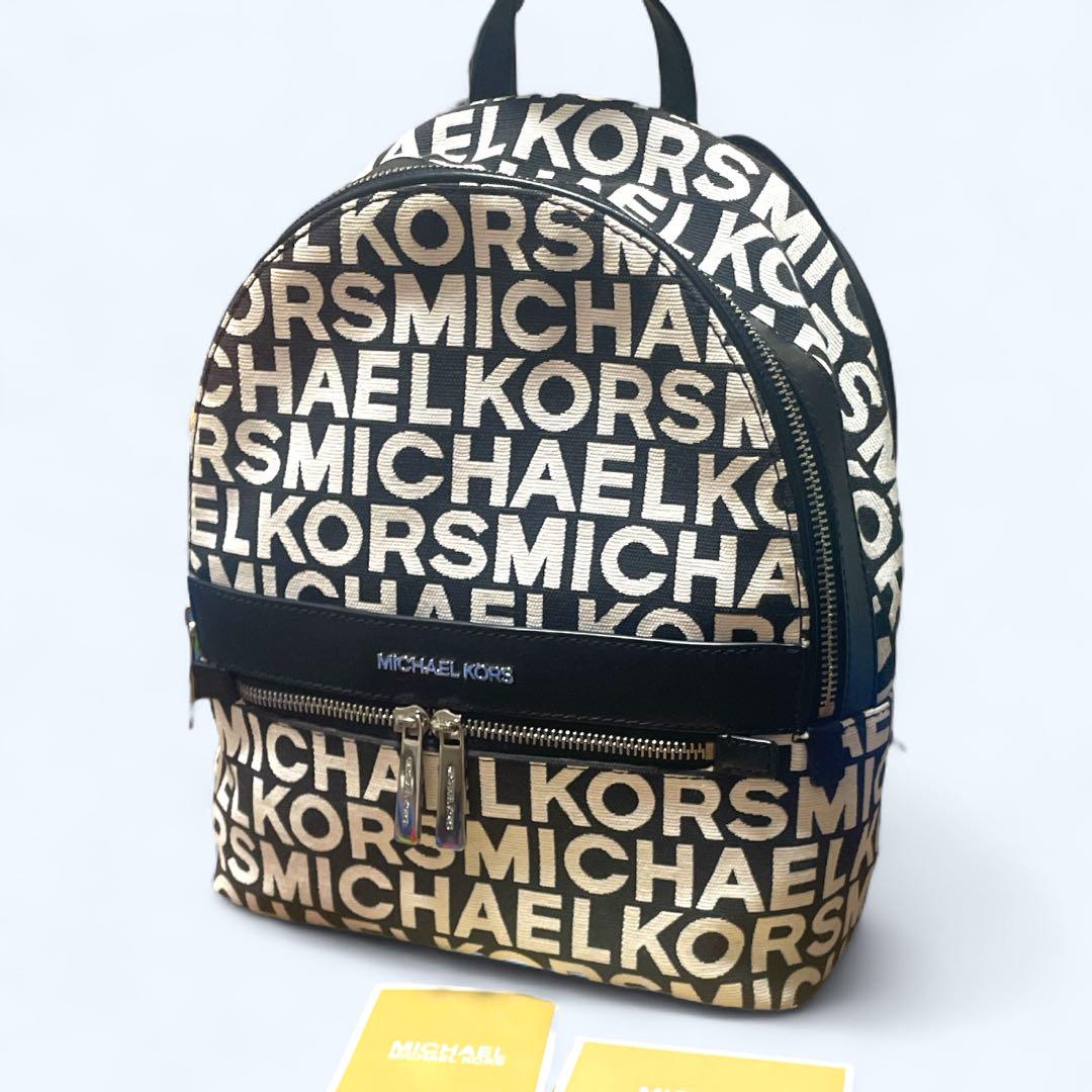 MICHAEL KORS ロゴプリントバックパック　リュック　ロゴ　ユニセックス