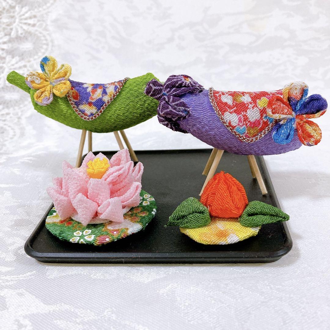 精霊馬☆ほおづき☆お盆セット☆ちりめん細工☆蓮の花☆つまみ