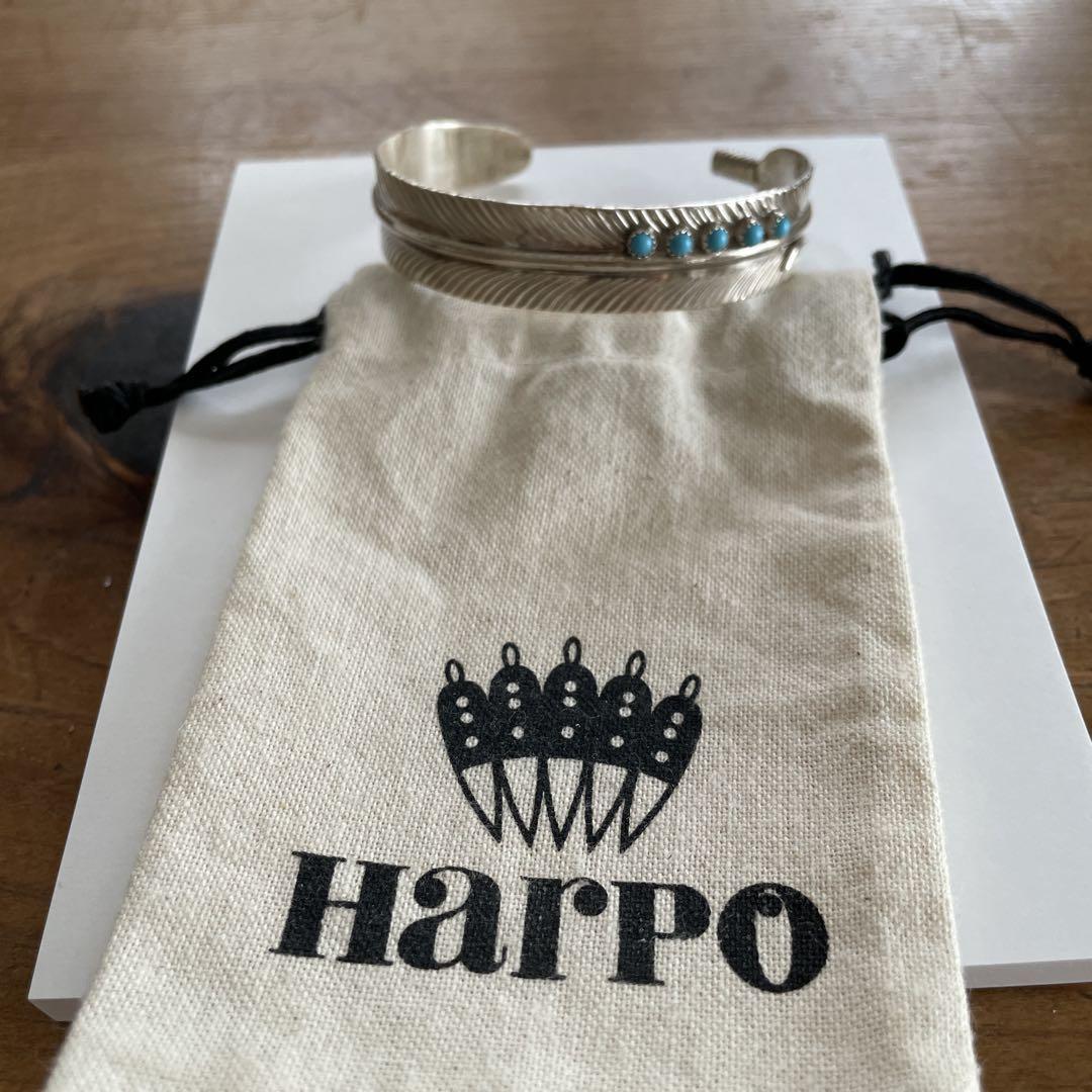 HARPO シルバー バングル ターコイズ