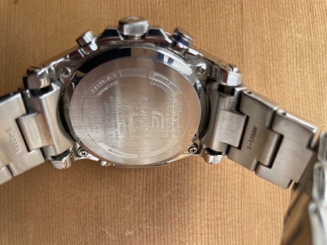 CASIO EDIFICE クロノグラフ 時計