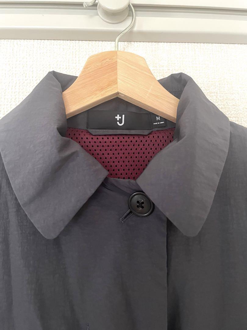 新品 UNIQLO +J オーバーサイズフーデッドロングコート Mサイズ