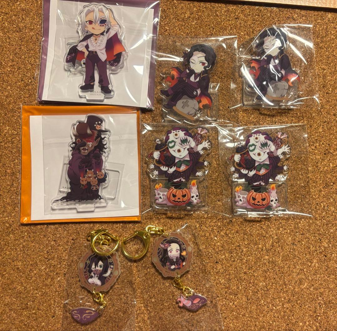 鬼滅の刃 ハロウィン2023 ランダムアクリルスタンド 鬼舞辻無惨 玉壺　宇髄