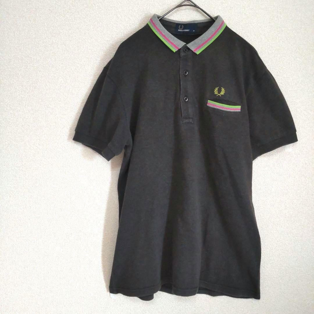 【美品】 日本製 フレッドペリー 半袖 ポロシャツ 鹿の子 ストライプ レッド 楽天市場】k□フレッドペリー/FREDPERRY 鹿の子地 半袖