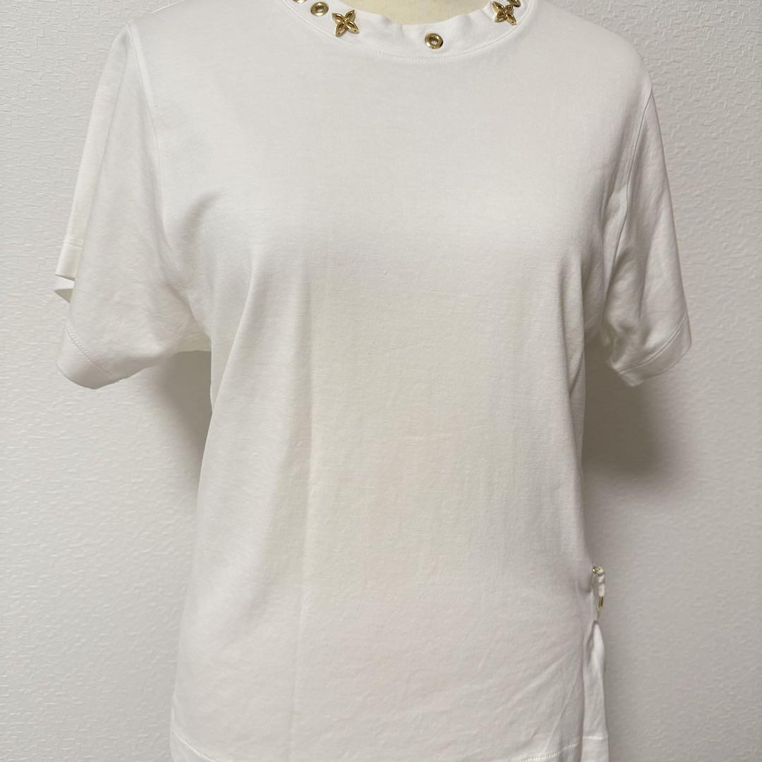 LOUIS VUITTON ルイヴィトン Tシャツ Sサイズ モノグラム金具付き