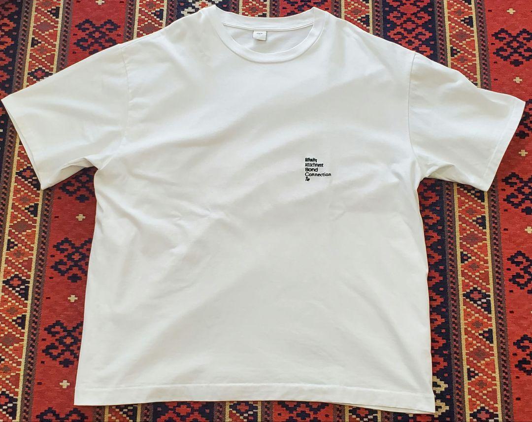 Embroidery Cotton Wide T-shirt (white) | OVY