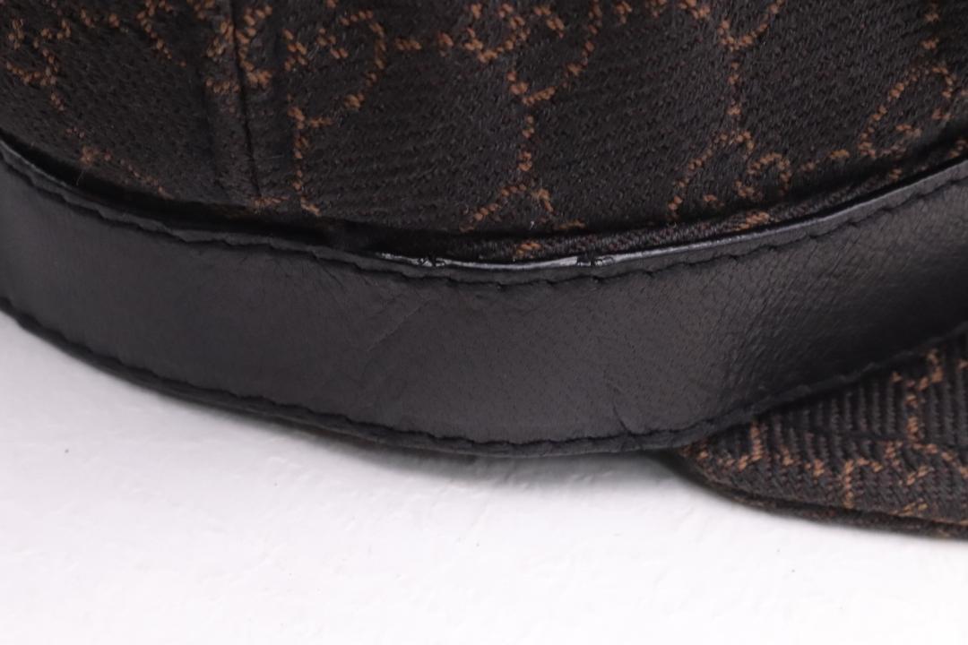 驚きの価格 GG柄 グッチ ◇GUCCI キャスケット XL ブラウン系 帽子 帽子