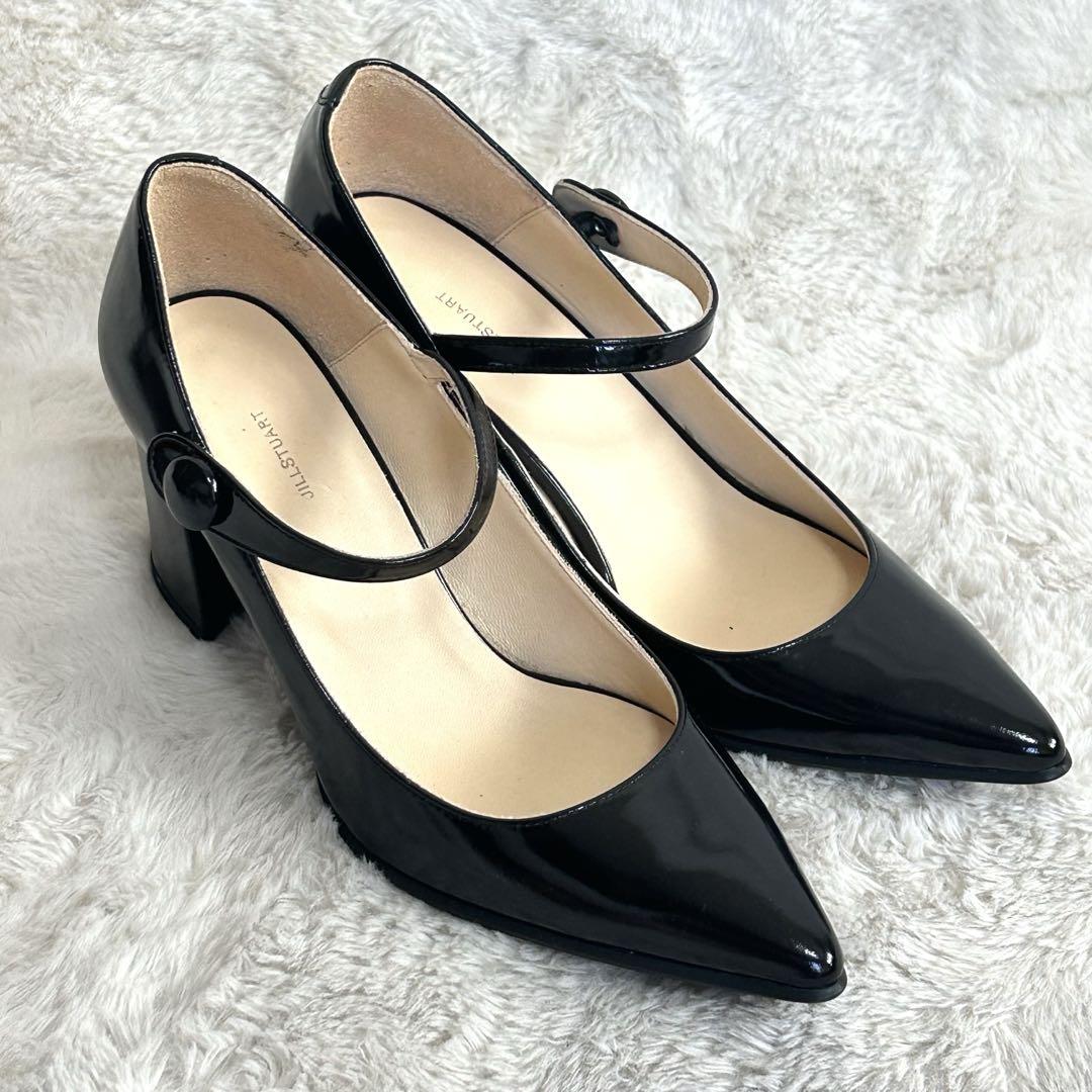 ジル スチュアート JILL STUART ポインテッドトゥビジューヒール