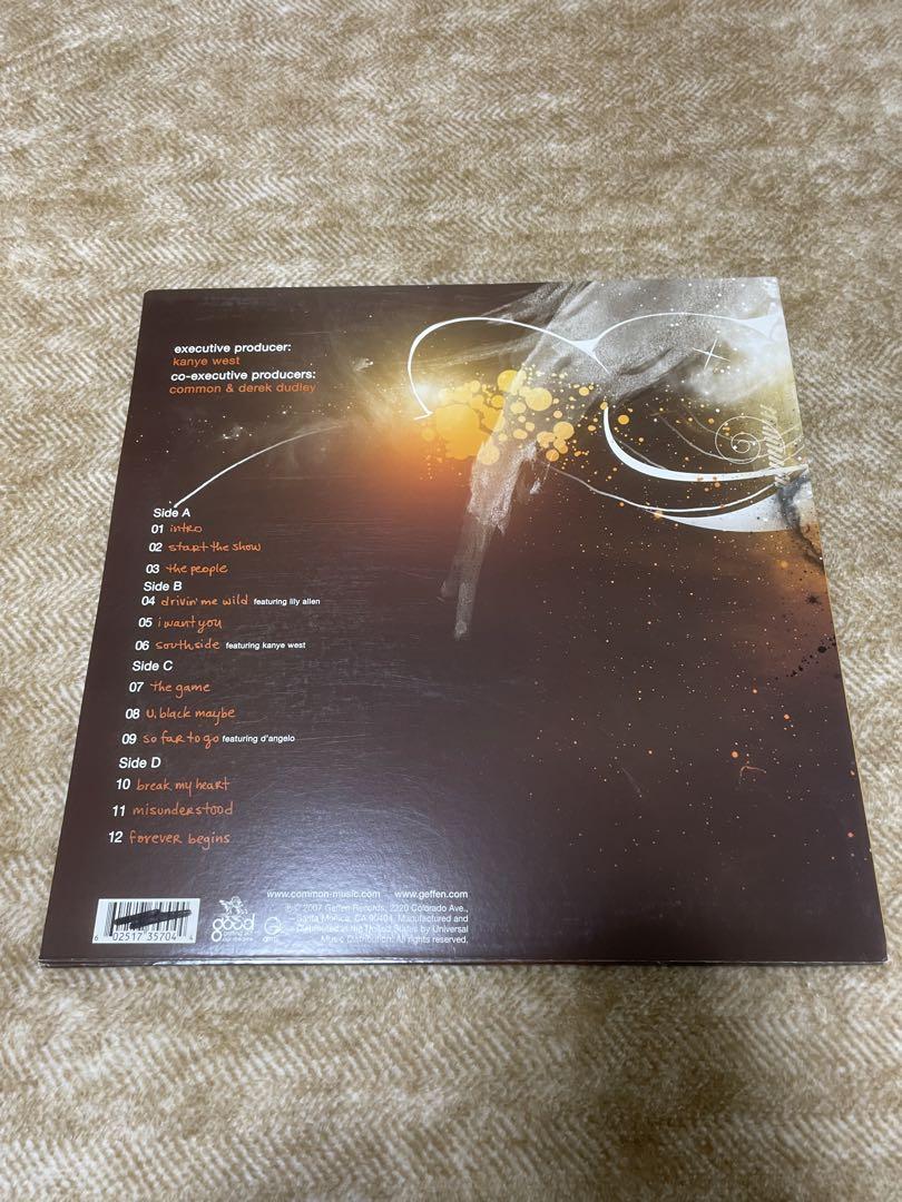 Common ‎ Finding Forever レコード LP 12インチ Common – Finding Forever – 2 x Vinyl (LP, Album), 2007