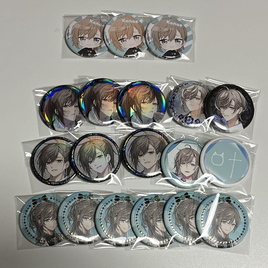 NIJISANJI Clutch Mode Type：Kanae & Lauren】オーロラ缶バッジ
