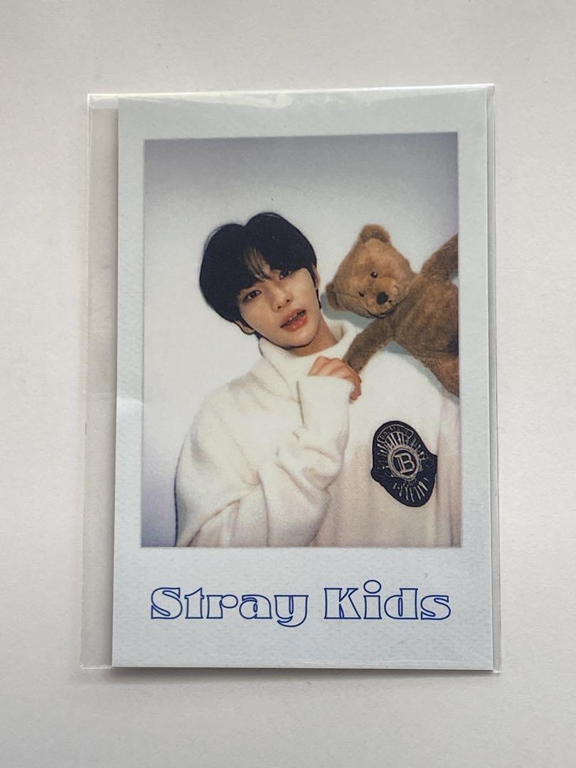 StrayKids シーグリ2022 ポラロイド ヒョンジン チェキ くま-