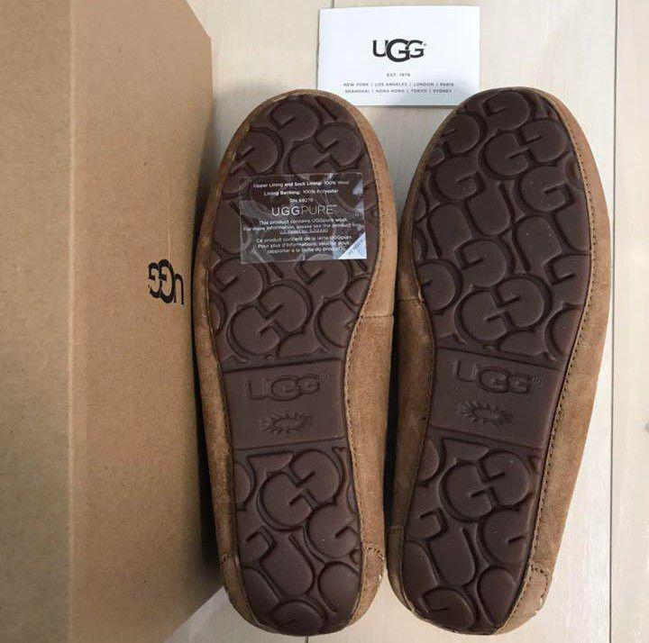 新作 ウォータープルーフ UGG モカシン チェスナット アンスレー 25cm 新作 ウォータープルーフ UGG モカシン チェスナット アンスレー 25cm