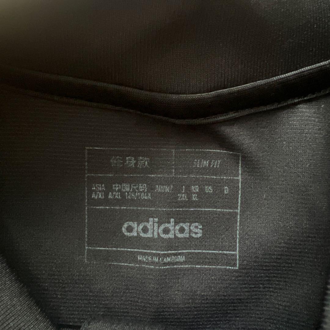 町田ゼルビア　adidas ブラック ハーフジップ長袖ジャージ 2xl