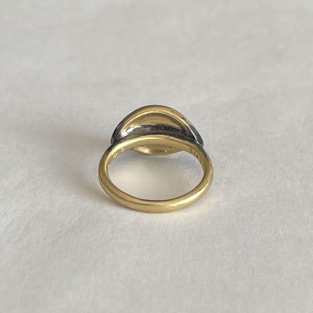 27日まで　hum SYMBOL COLLECTION EYE RING 3号