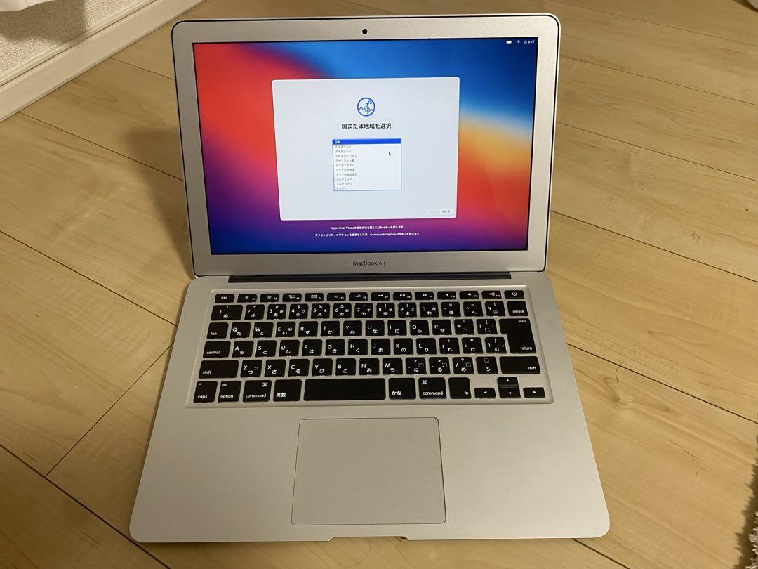 MacBook Air 13inch【2016年製】