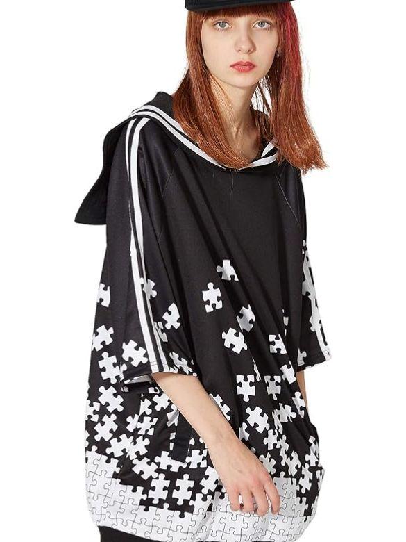 Amazon.co.jp: tsavnpk 和風セーラー服 (M) ホワイト : ホビー