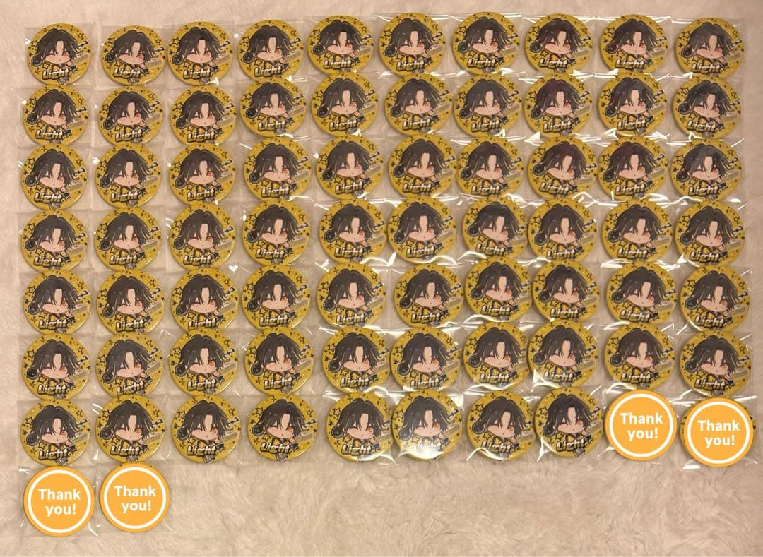 めておら 明雷らいと 2025Spring 缶バッジ