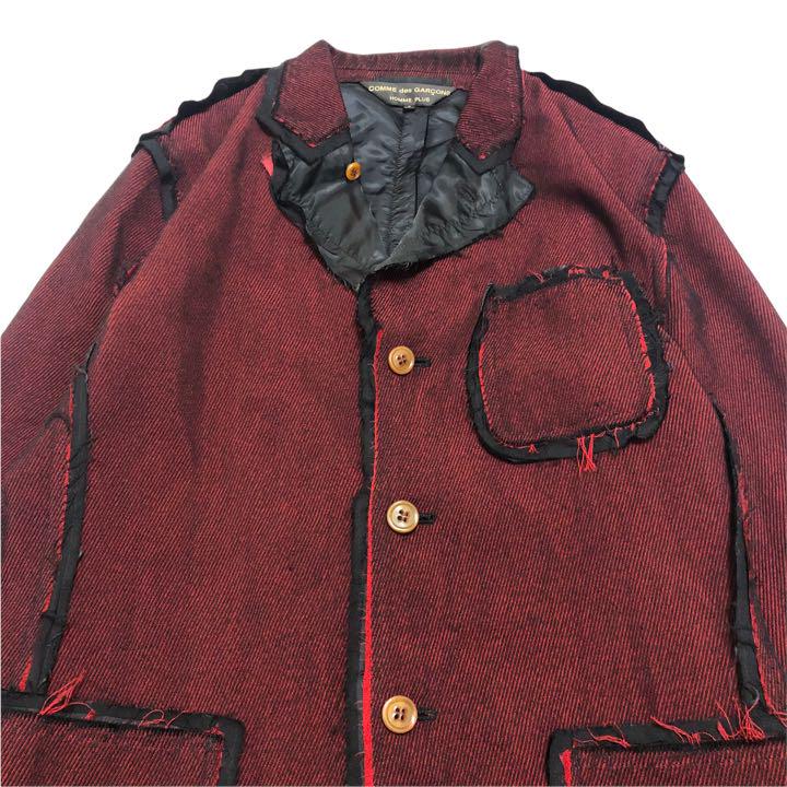 日本製新作 COMMEdesGARCONS リバーシブルジャケット S iPEsl-m38624128701 希少 02AW 即納再入荷