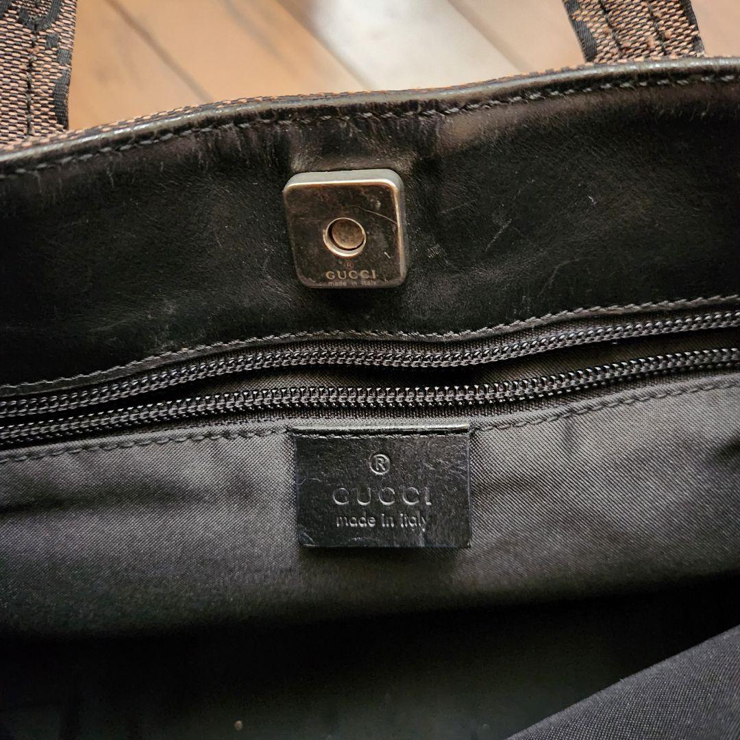 Gucci ブラウン トートバッグ