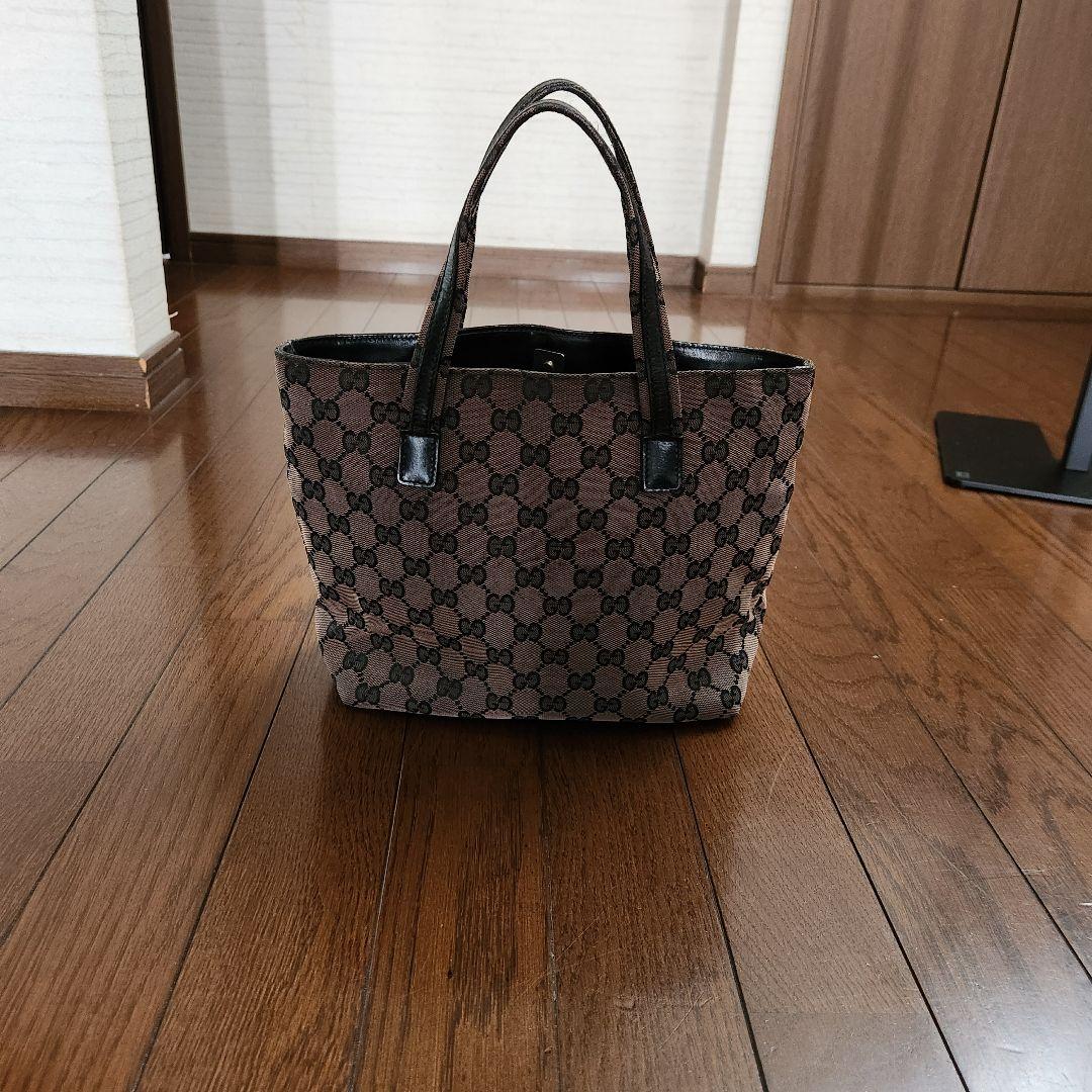 Gucci ブラウン トートバッグ