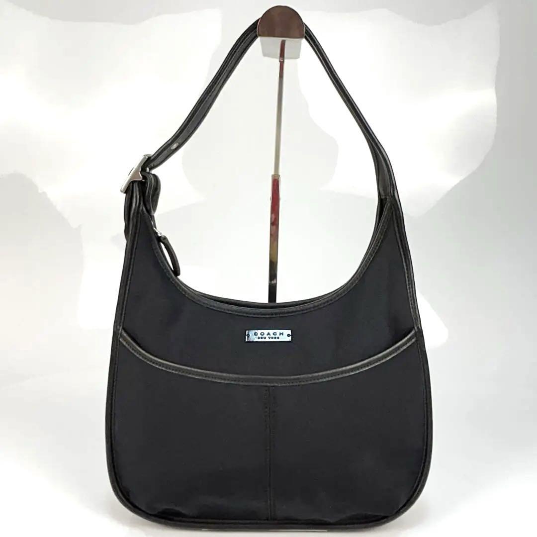 COACH エルゴ　ワンショルダーバック　6203 B5収納　黒 美品 COACH エルゴ ワンショルダーバック 6203 B5収納 黒 - メルカリ