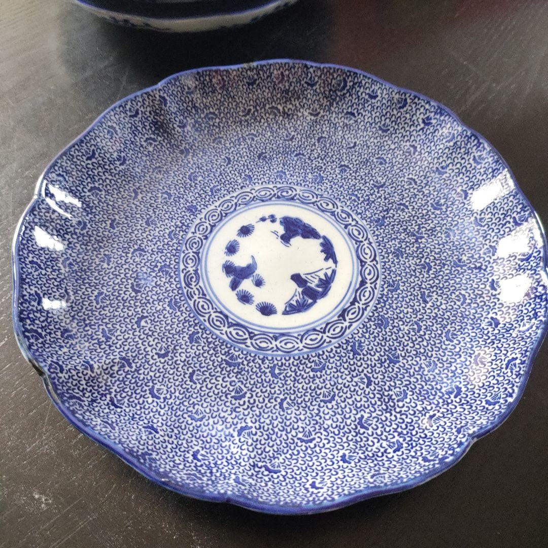 カフェ オレ 骨董品 皿6枚