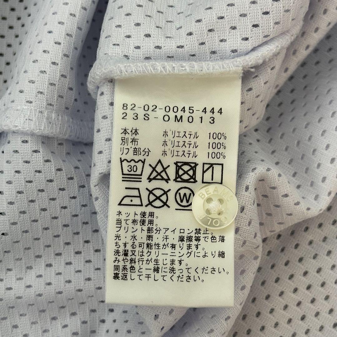 BEAMS GOLF ORANGE LABEL / メッシュ レイヤード 半袖