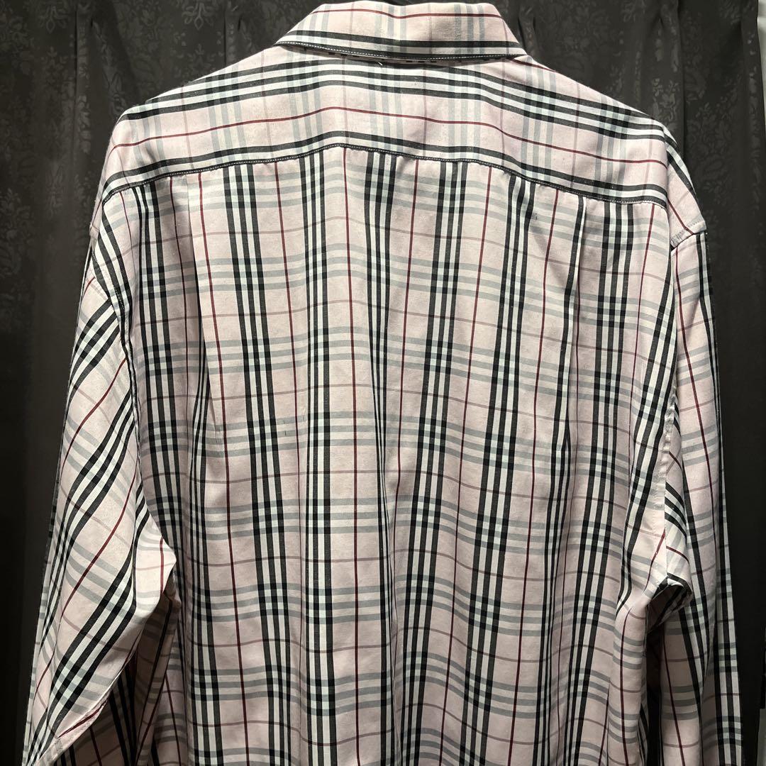 Burberry vintage チェック柄 長袖シャツ 希少