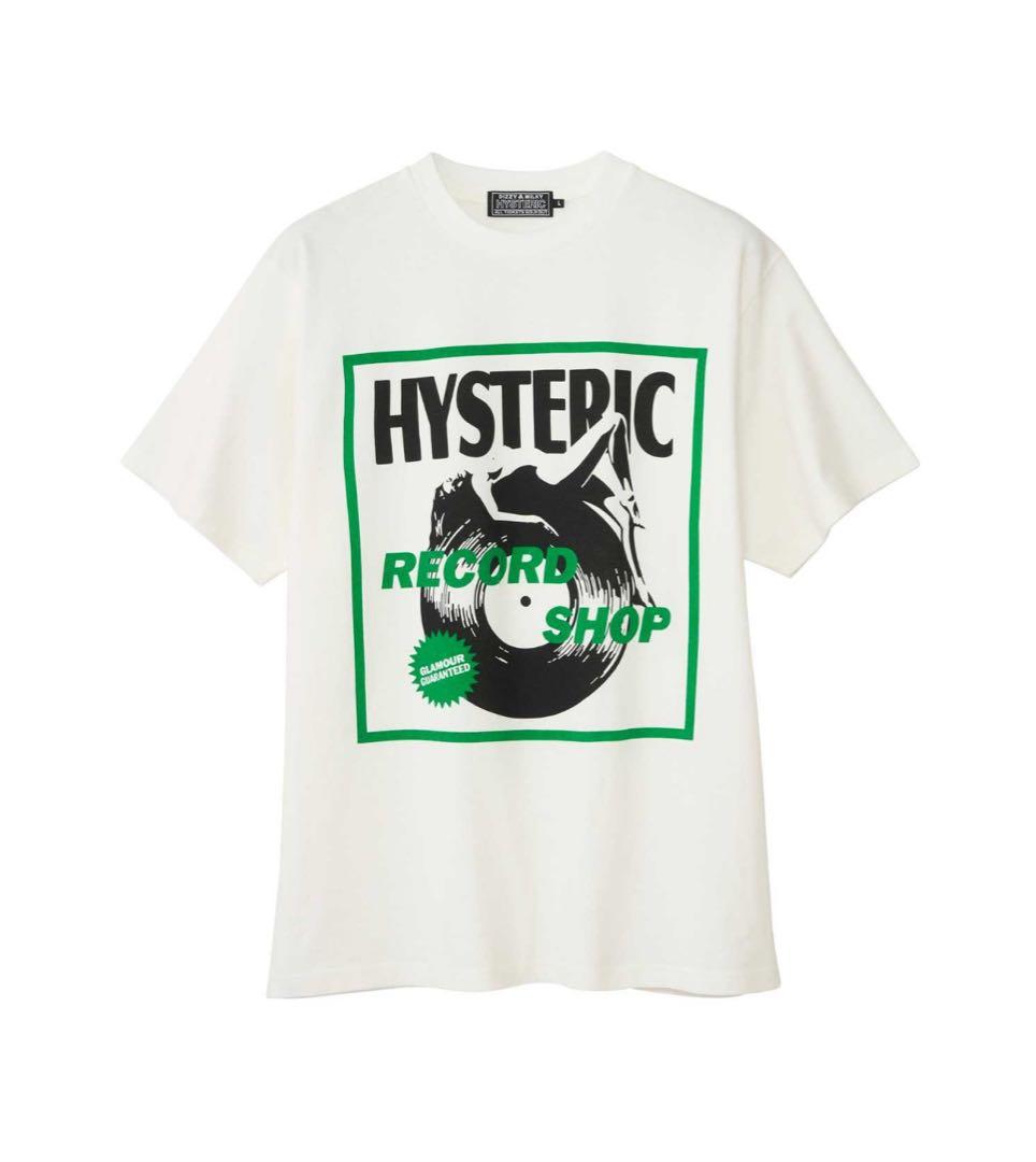HYSTERIC レコードショップ Tシャツ