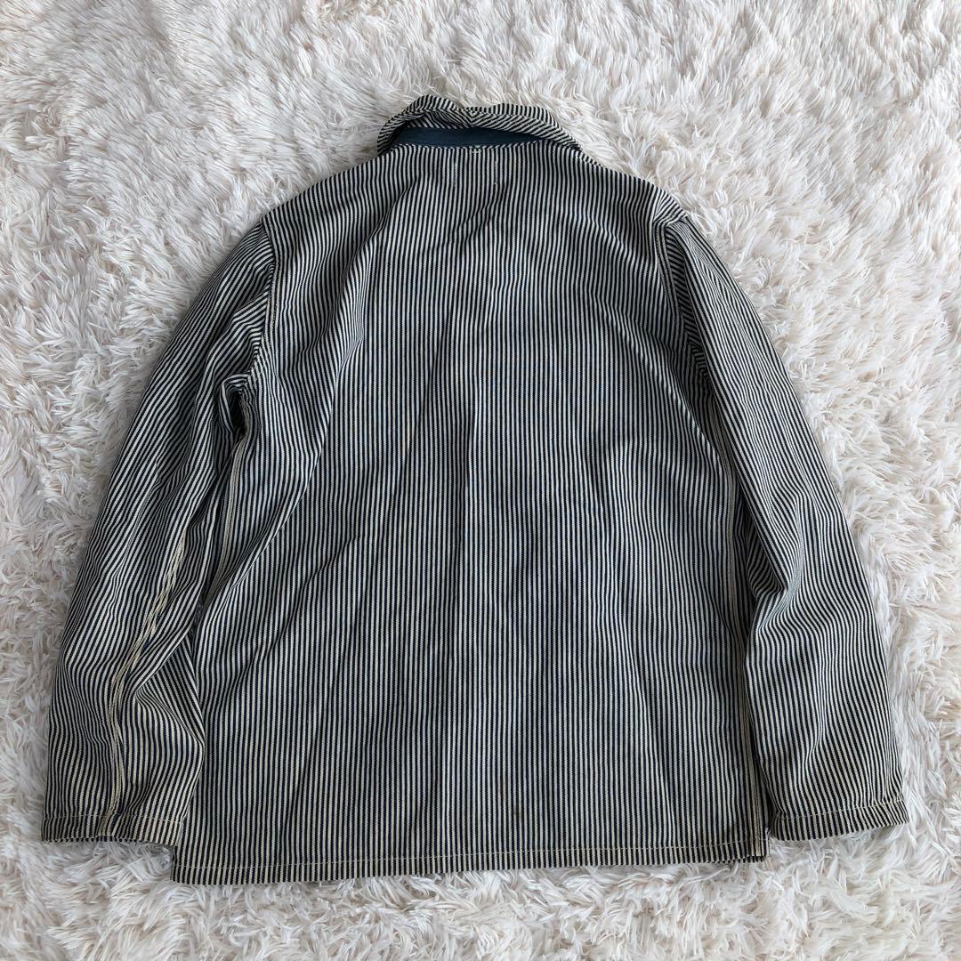 ハリウッドランチマーケット外人公司DRAGON WORKヒッコリーカバーオール