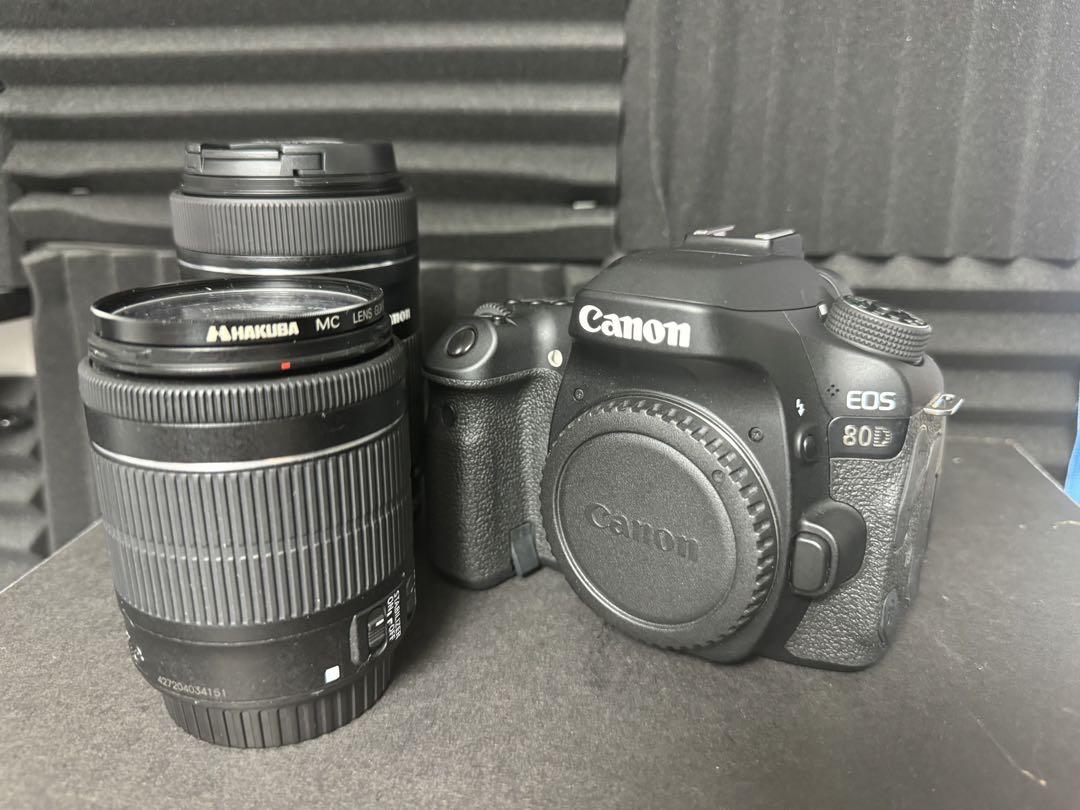 Canon EOS 80Dダブルズームキット訳あり
