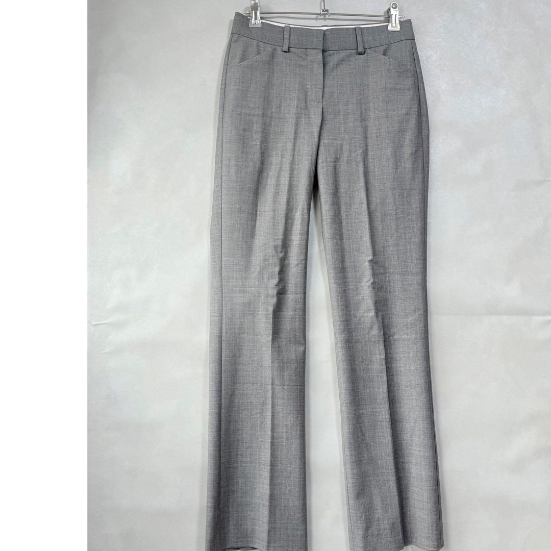 美品☆セオリー xxs グレー レディーススラックス タイトストレートパンツ