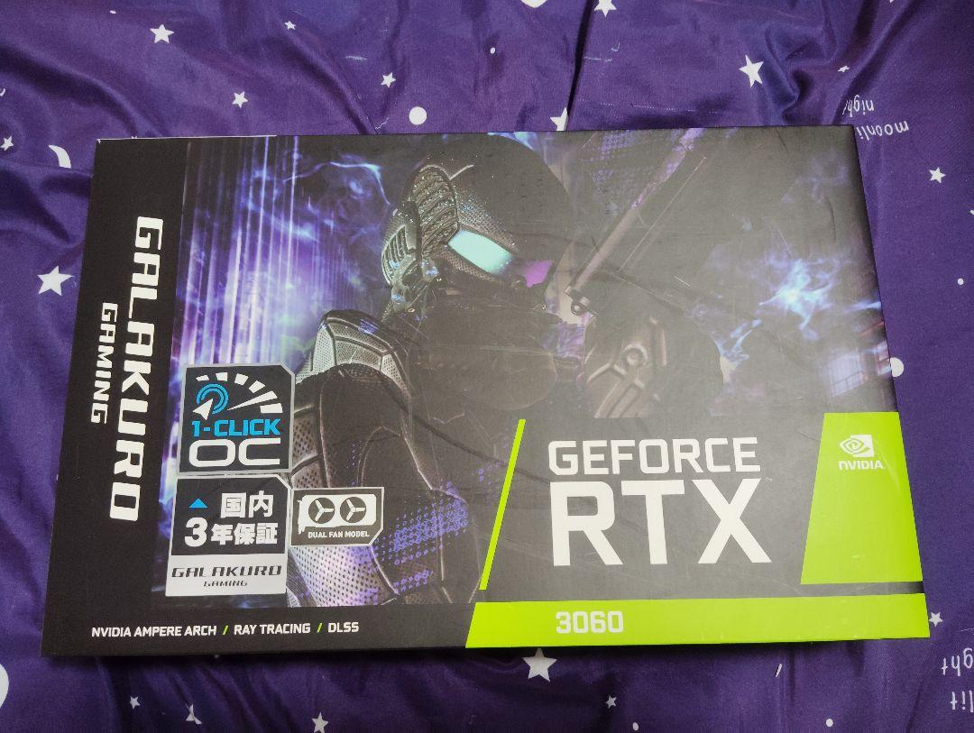 未開封品　玄人志向　GeForce RTX3060 GDDR6 12GB